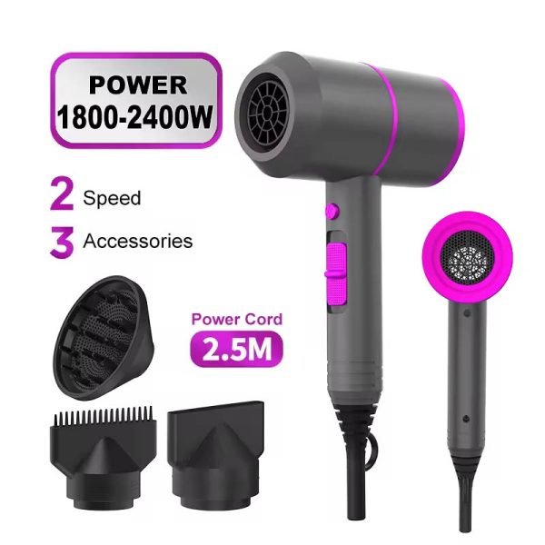 Conason Professional Ionic Hair Dryer 1800W Fast Drying Low Noise D089 - Image 5
