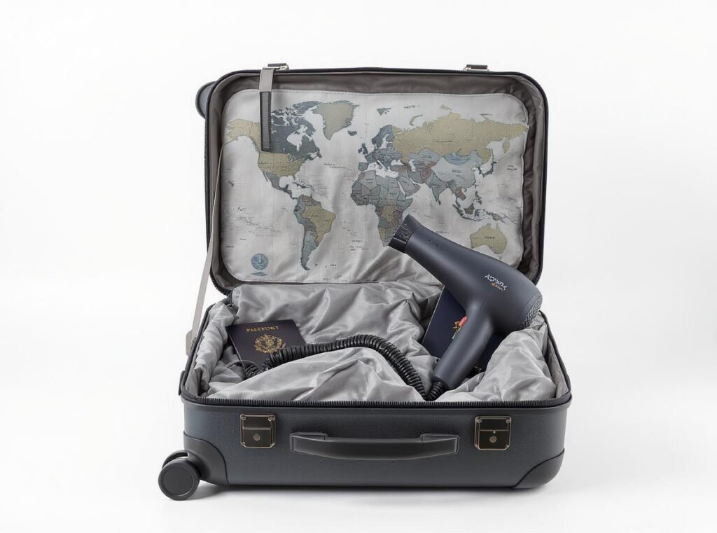 Best travel hair dryer for international use with dual voltage capability