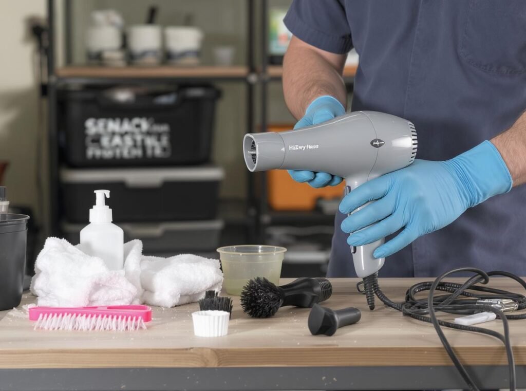 Hair dryer preventive maintenance tools and proper care techniques