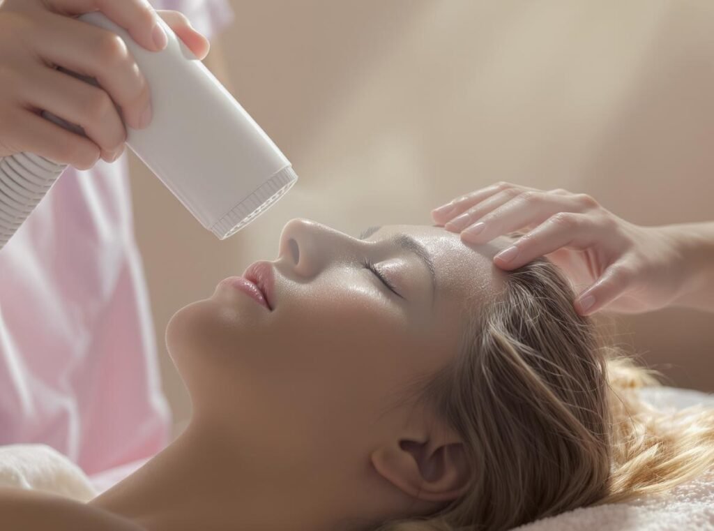 Gentle air attachment for damaged hair - protective low-heat styling for fragile hair