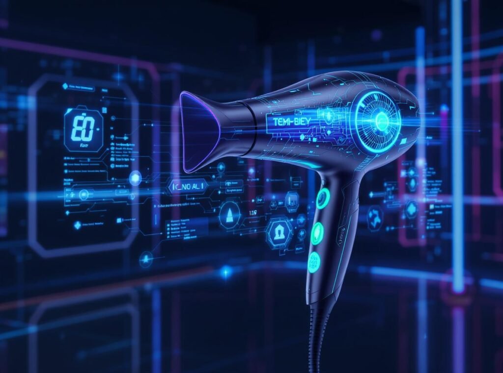 Future hair dryer technology smart features ultra lightweight design innovation