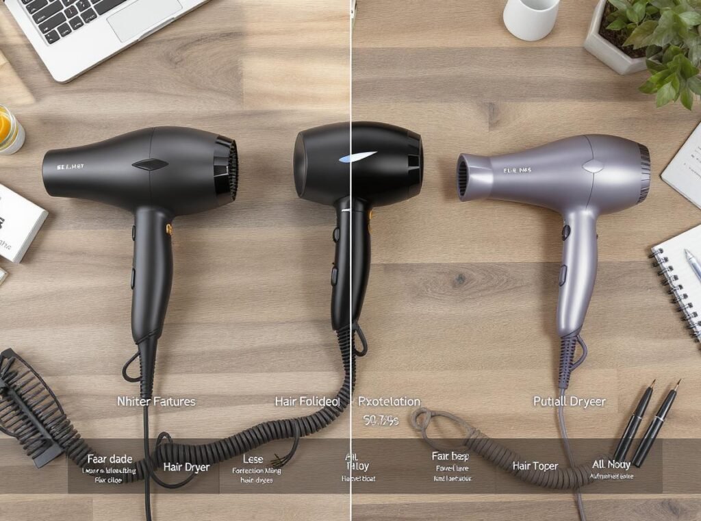 Hair dryer comparison guide for choosing best option for thinning hair