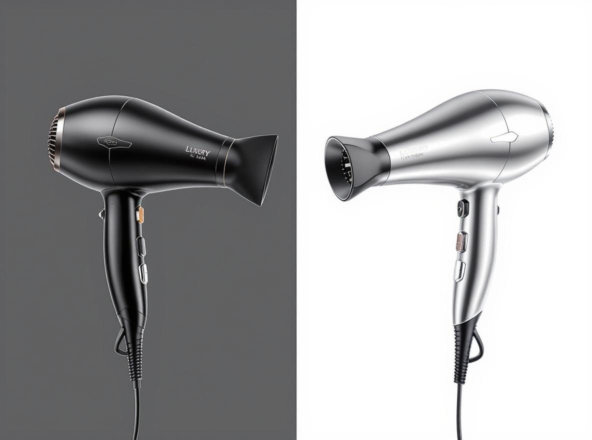 Shark vs Dyson hair dryers side-by-side comparison 2025