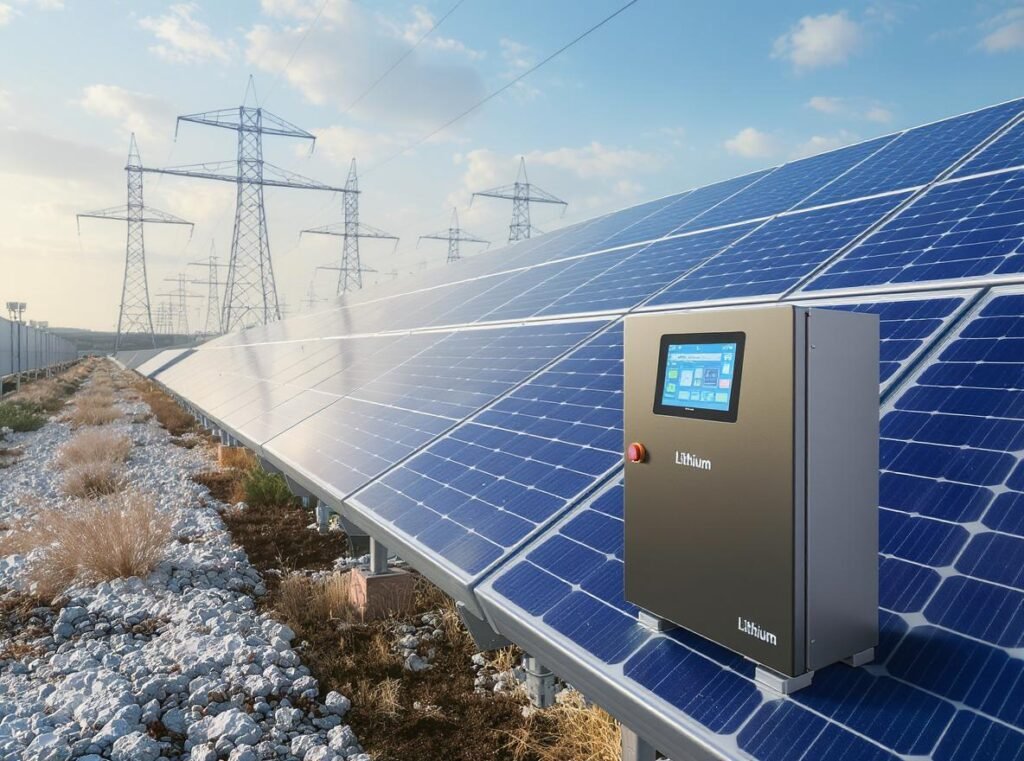 Off-grid battery and solar power system supporting RV hair dryer operation
