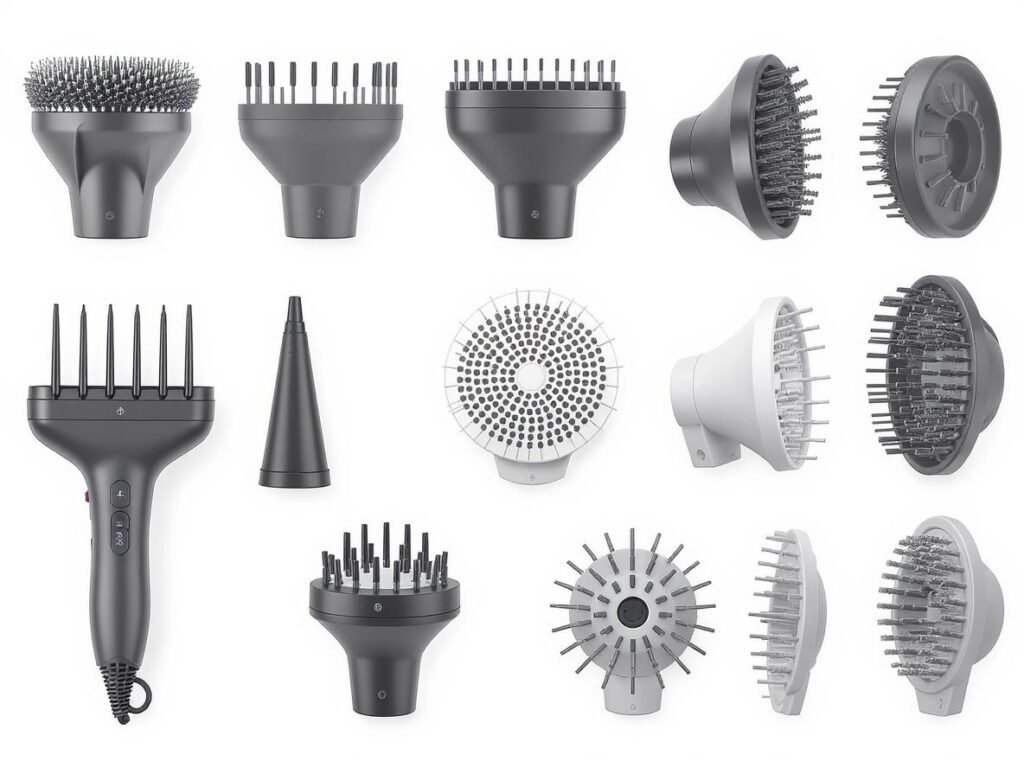 Hair dryer attachments and accessories comparison collection