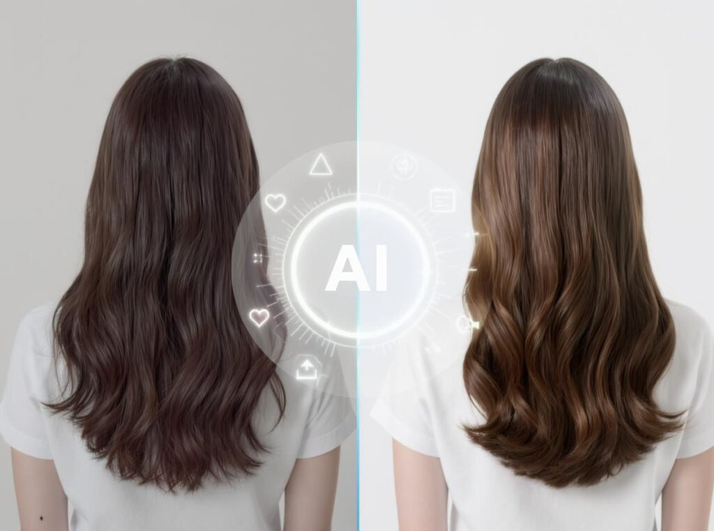 Hair health benefits comparison between traditional and AI hair dryers