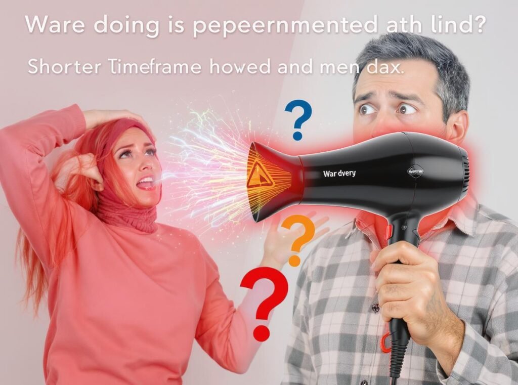 Potential risks of buying refurbished hair dryers including warranty and cosmetic concerns