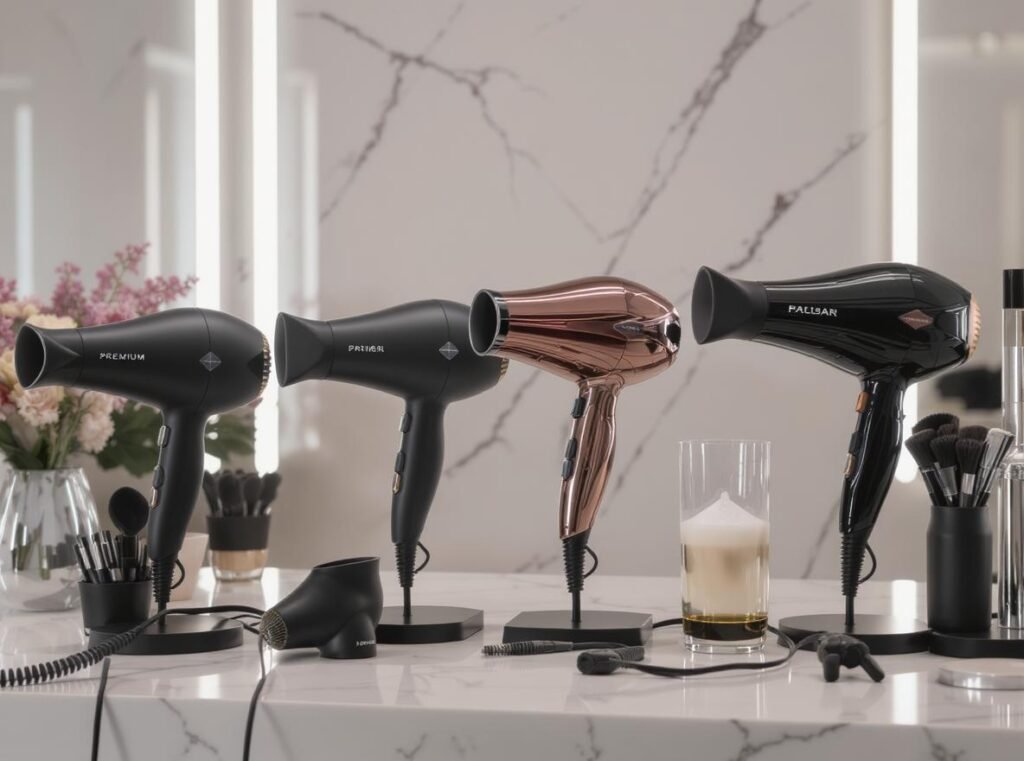 Top hair dryer brands 2025 featuring premium professional models