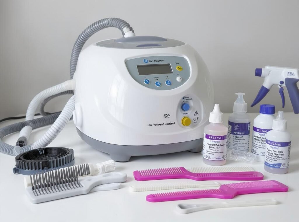 Professional pest control alternatives including FDA-approved heat devices and treatments