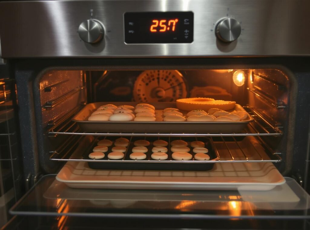 Oven baking polymer clay at proper temperature for professional results