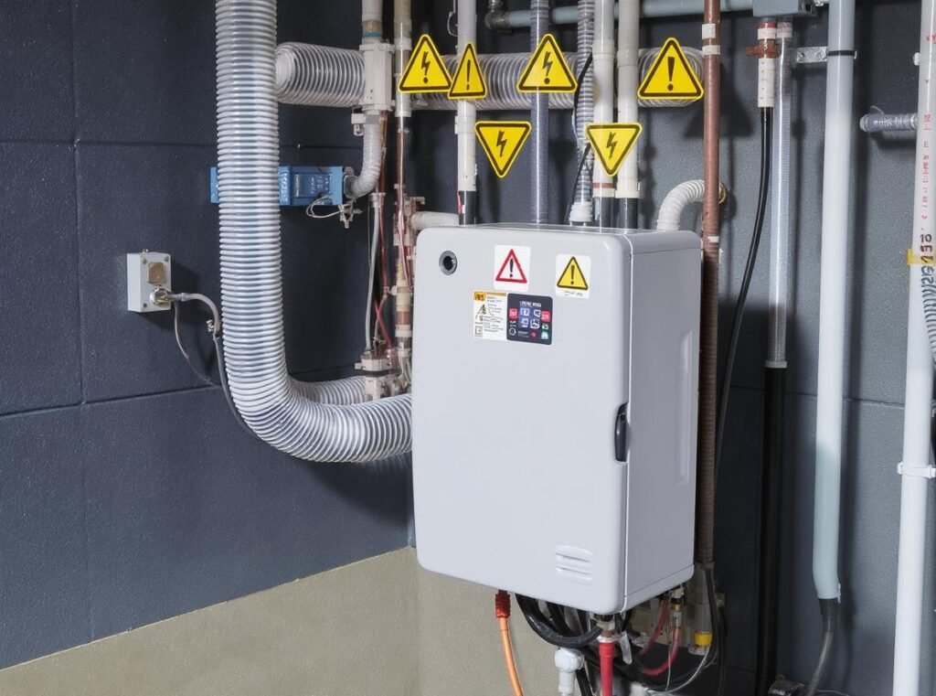 Electrical safety considerations for hair dryer solar generator systems