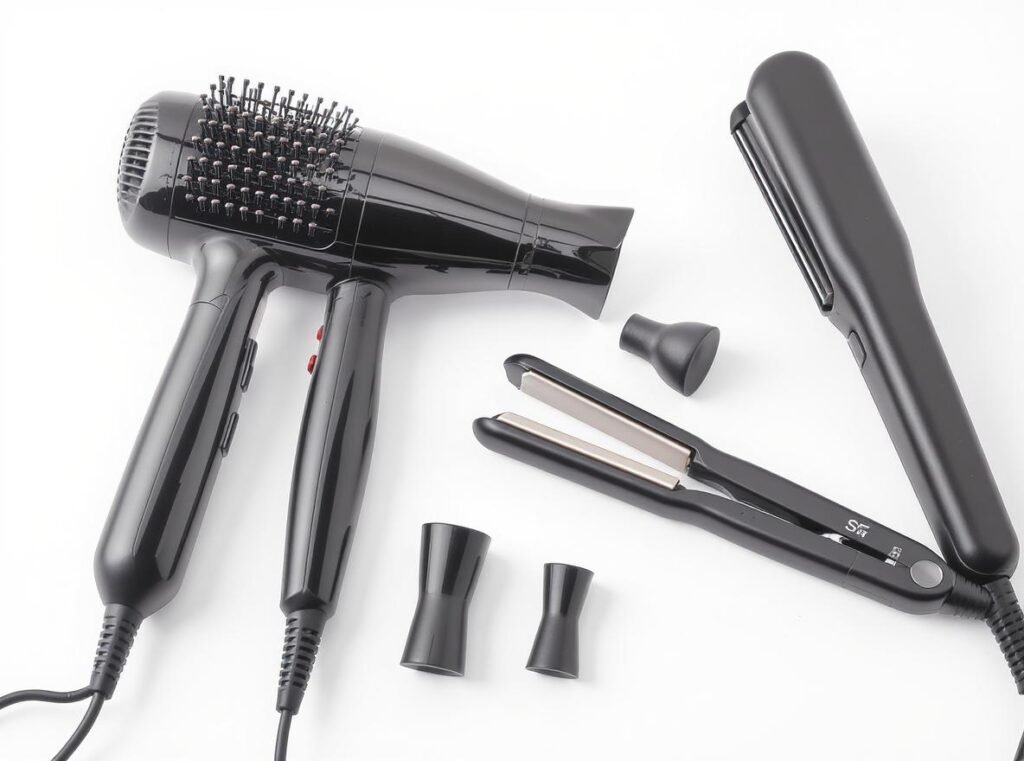 Alternative travel hair styling tools and accessories