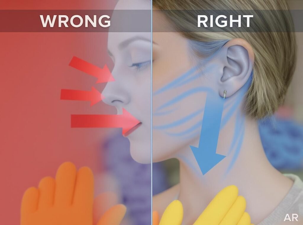 Common blow drying mistakes versus correct techniques for frizz prevention