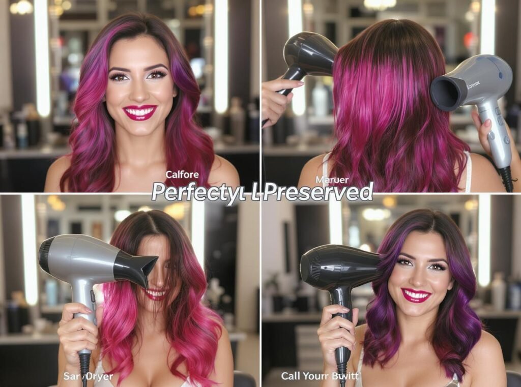 Summary of best hair dryer technologies for color-treated hair preservation