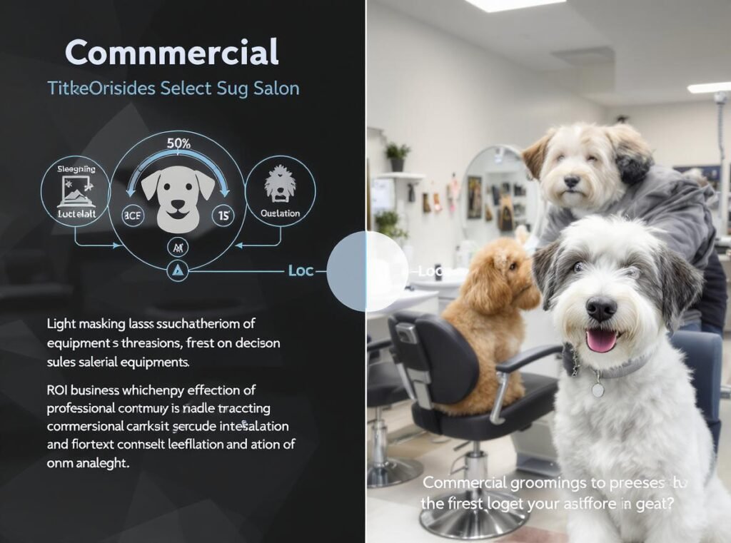 Professional pet grooming equipment selection guide for commercial salon operations