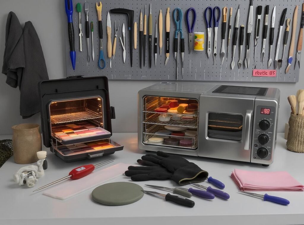 Complete polymer clay equipment toolkit for professional results
