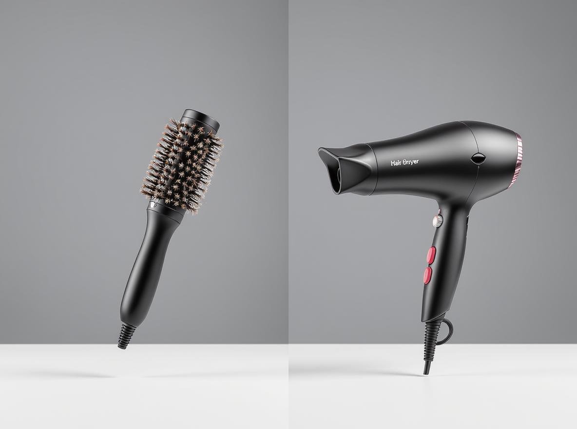 Hair dryer brush vs traditional hair dryer comparison