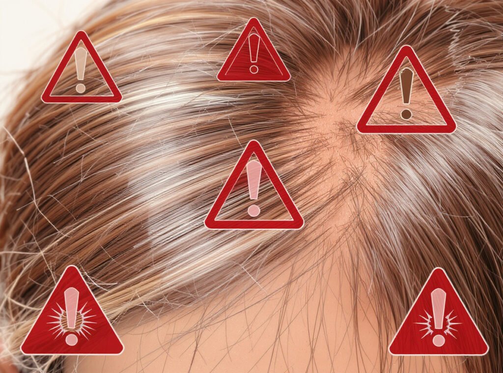 Warning signs of hair damage that indicate avoiding heat styling