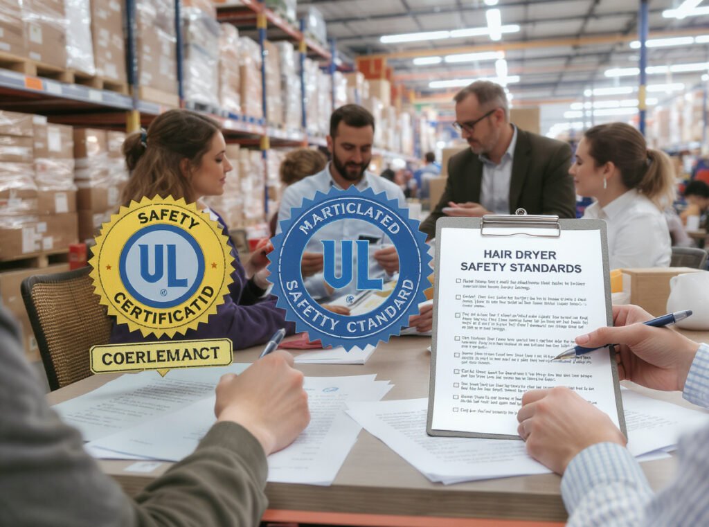 Hair dryer safety standards certifications for wholesale buyers regulatory compliance