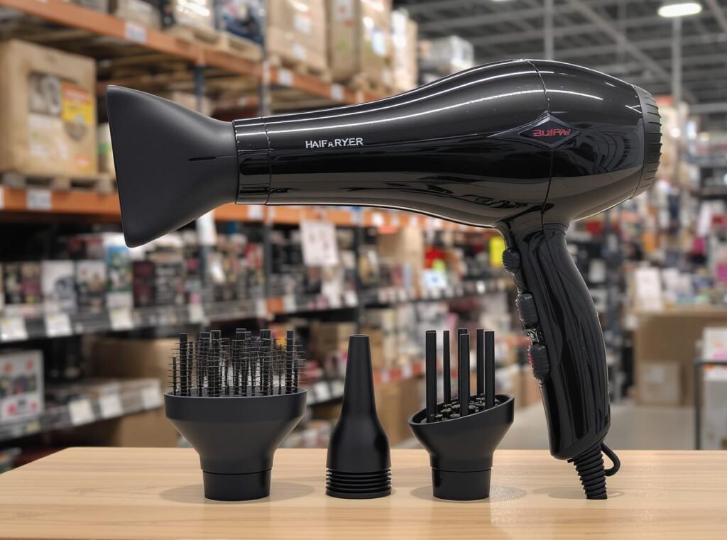 Professional wide nozzle hair dryers for wholesale distribution and retail