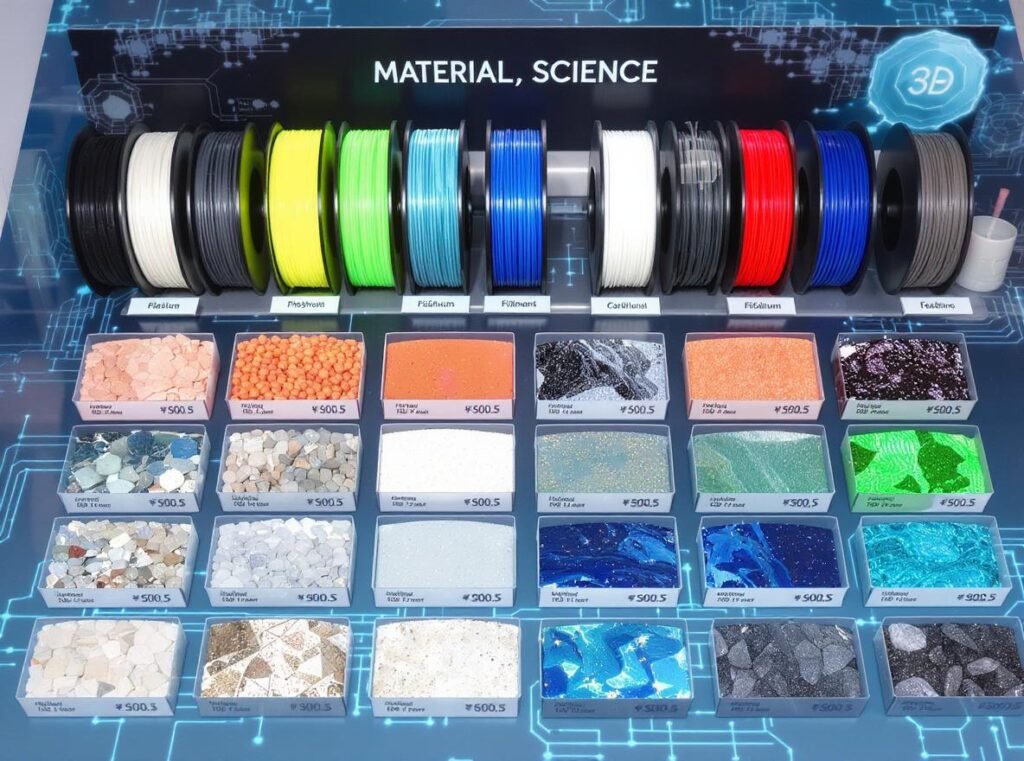 Advanced materials used for 3D printing hair dryer components