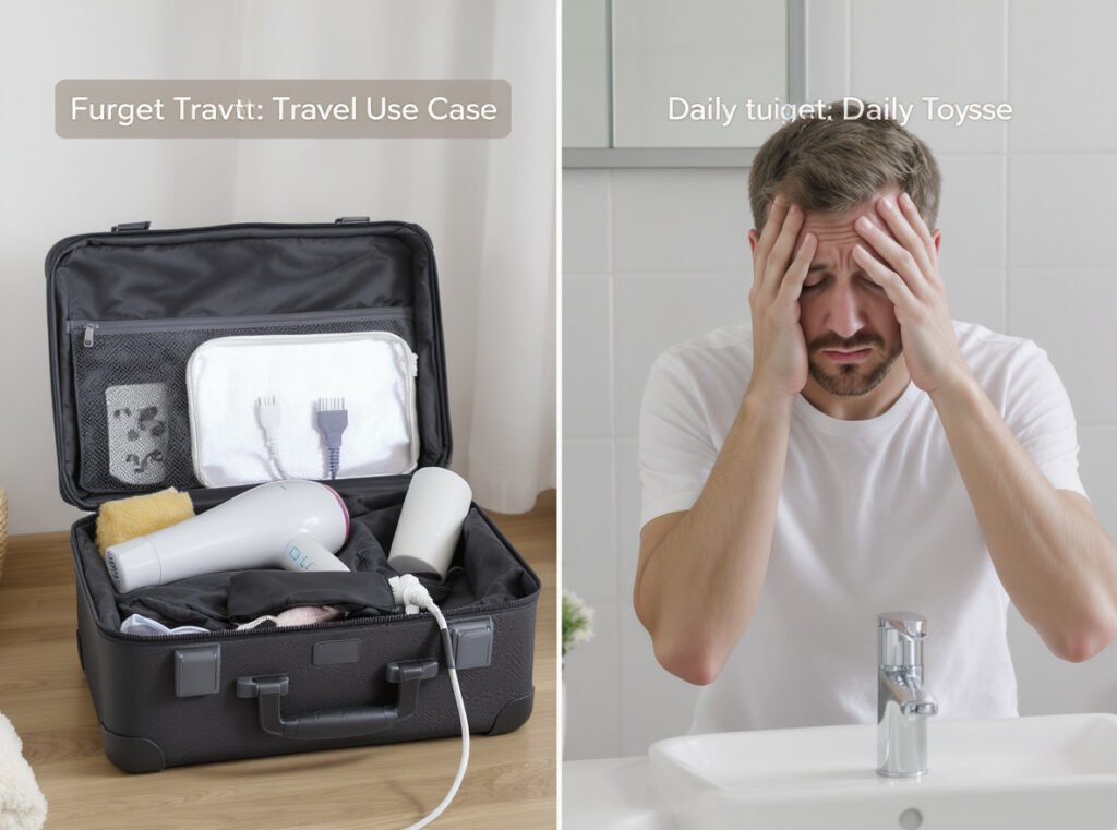 Cordless hair dryer investment value for travel vs daily use