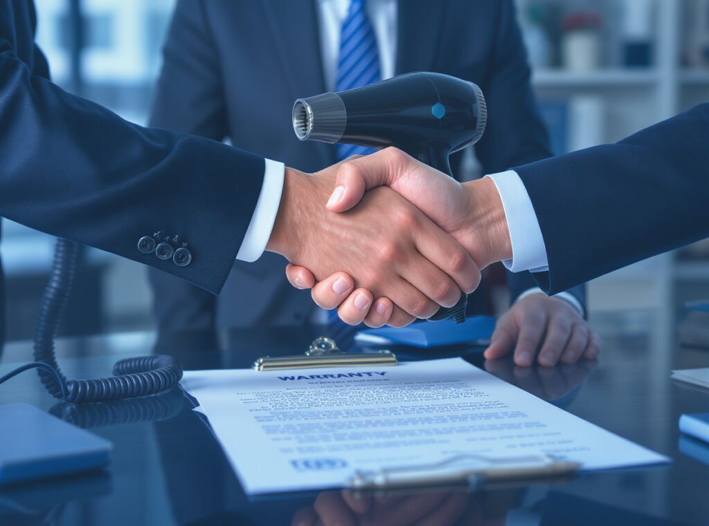 Professional hair dryer warranty protection for wholesale business partnerships and customer satisfaction