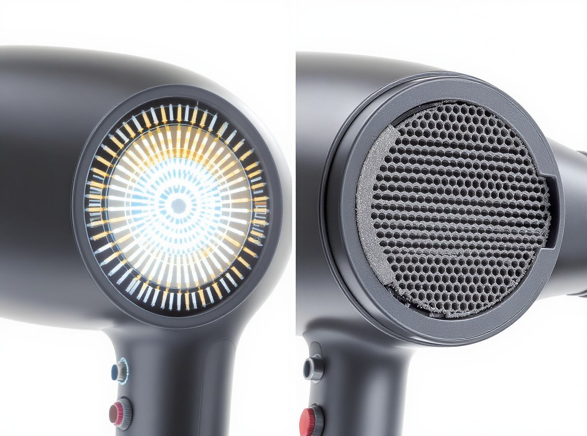 Ionic generator vs ion-infused ceramic coating hair dryer technology comparison
