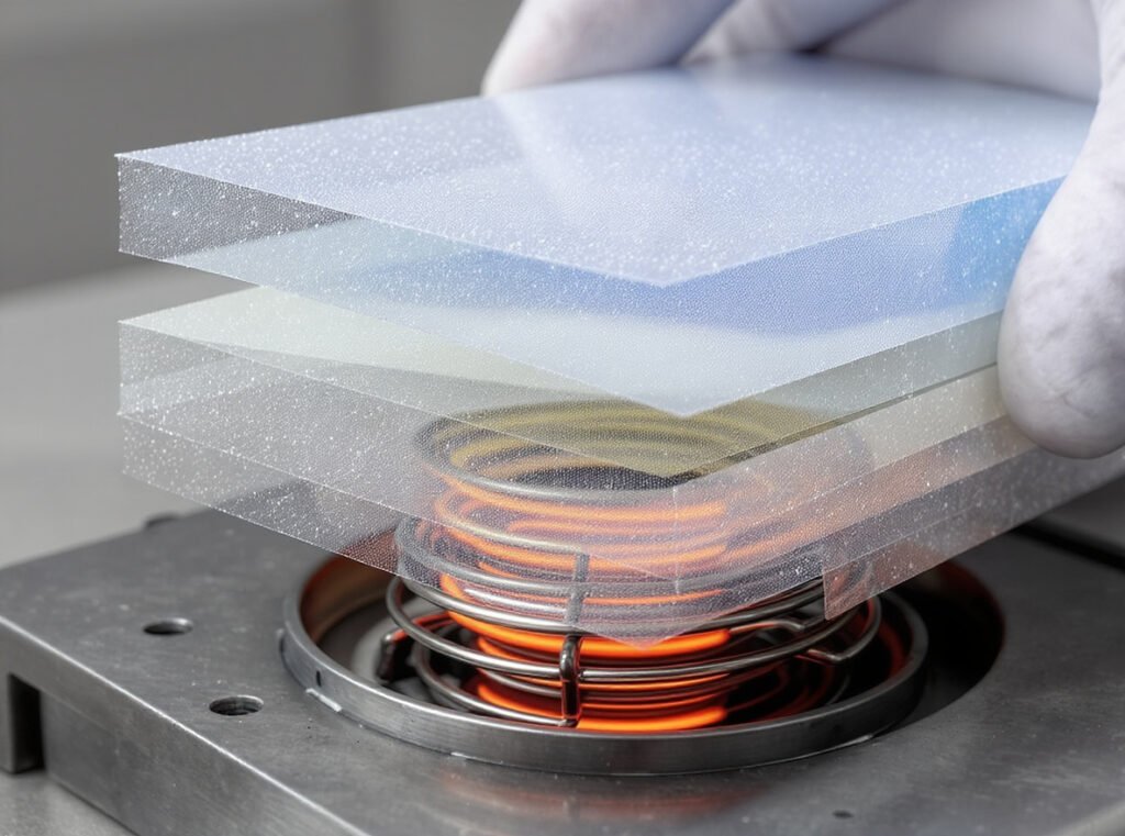 Muscovite mica insulation sheets providing thermal protection and electrical safety in hair dryer heating elements