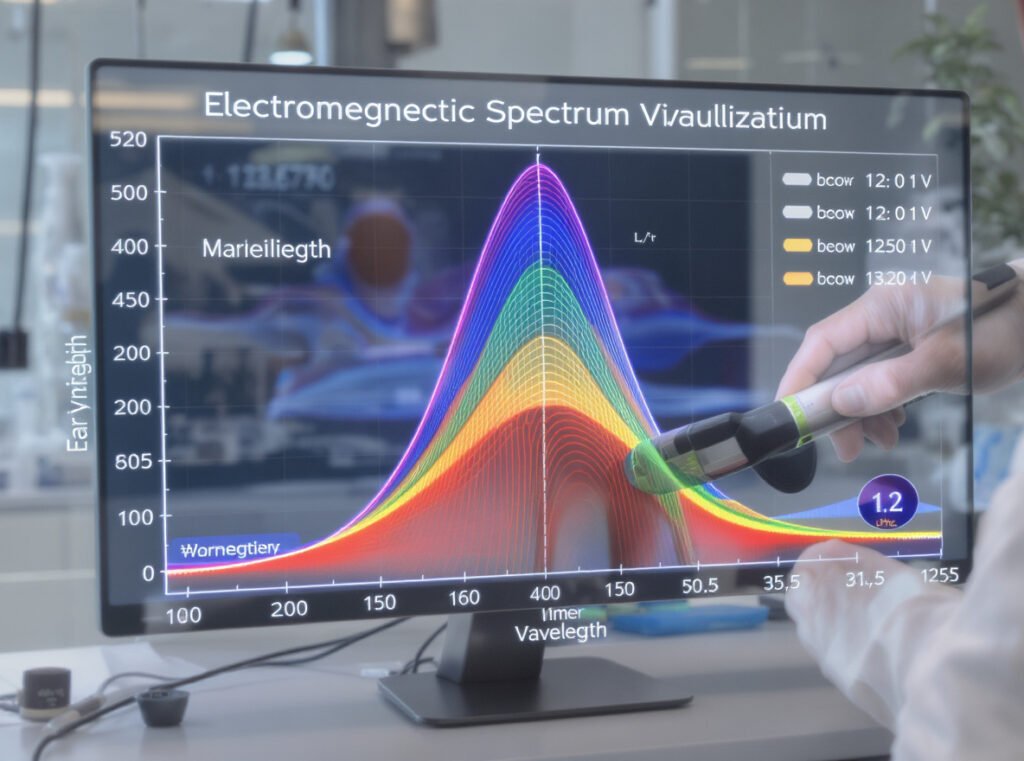 Far-infrared electromagnetic spectrum wavelengths used in professional hair care technology