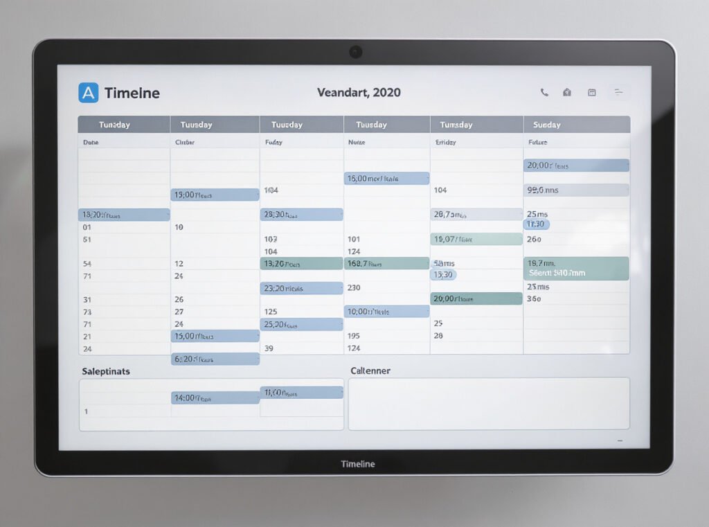 Hair dryer filter cleaning schedule calendar showing maintenance frequency