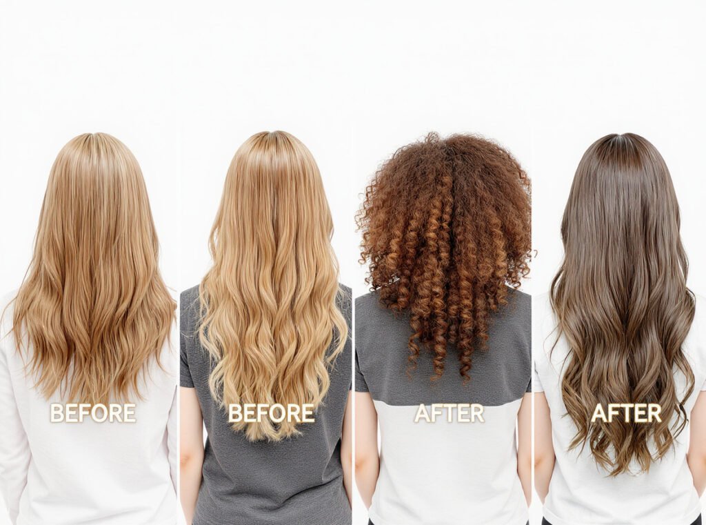 Static-free technology effectiveness results on fine, thick, curly, and damaged hair types