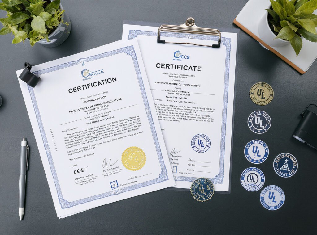 Regulatory compliance standards and certifications for hair dryer EMF safety